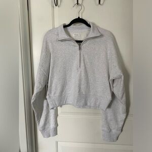 Aritiza community quarter zip sweater